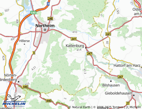 MICHELIN Suterode map - ViaMichelin