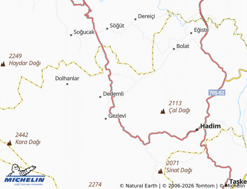 Mapa MICHELIN Gerez - ViaMichelin