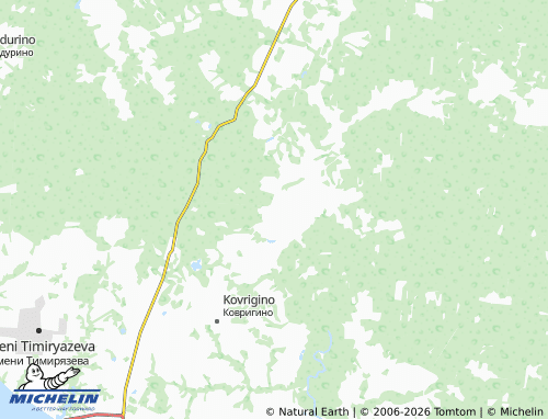 MICHELIN-Landkarte Moshkino - ViaMichelin