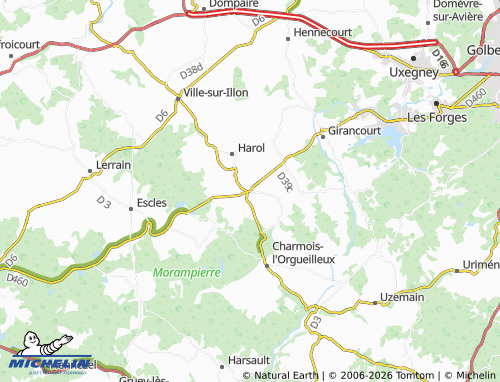 Mappa MICHELIN Le Ménil - ViaMichelin