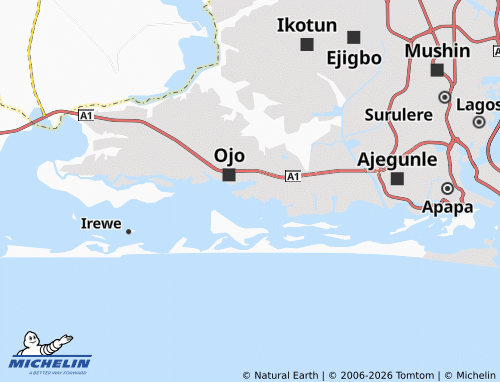 Mappa MICHELIN Tedi Muwo - ViaMichelin