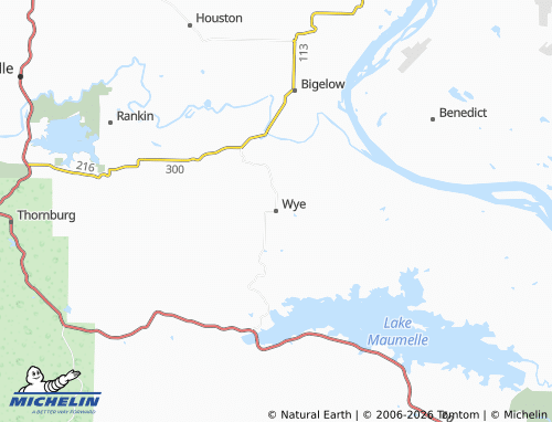 Mapa MICHELIN Wye - ViaMichelin