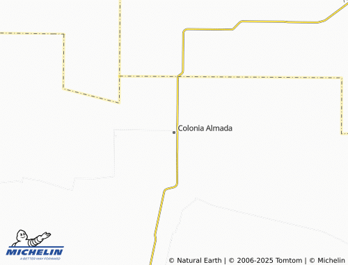 MICHELIN Colonia Almada map - ViaMichelin