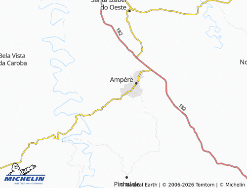 Mapa MICHELIN Colina Verde - ViaMichelin