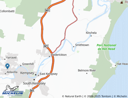 MICHELIN Austral Eden map - ViaMichelin