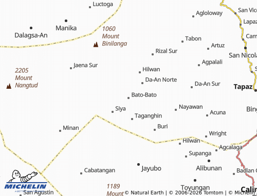 MICHELIN Bato-Bato map - ViaMichelin