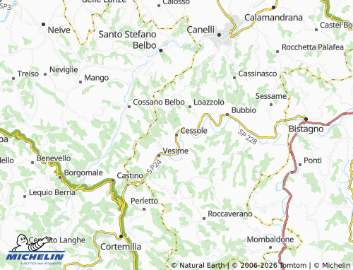 Kaart MICHELIN Cessole - ViaMichelin
