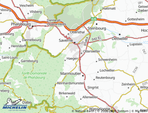 Mapa MICHELIN Gottenhouse - ViaMichelin