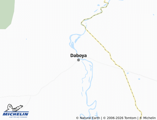 Mappa MICHELIN Daboya - ViaMichelin