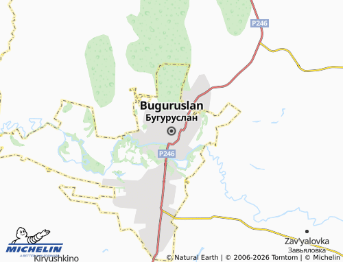 Mappa MICHELIN Buguruslan - ViaMichelin
