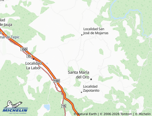MICHELIN Localidad Cerro Blanco map - ViaMichelin