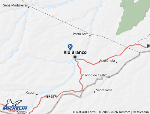 MICHELIN Acre map - ViaMichelin