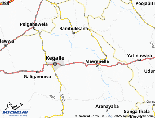 Carte MICHELIN Kumbaldiwela - ViaMichelin