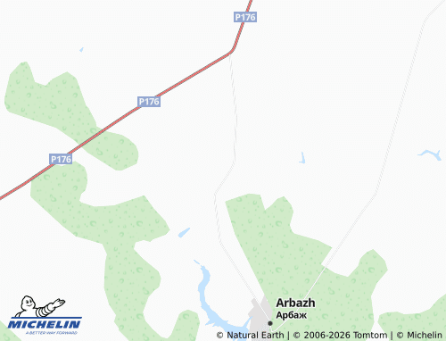 MICHELIN-Landkarte Chernushka - ViaMichelin