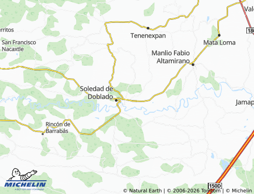 Mapa MICHELIN Los Pinos - ViaMichelin
