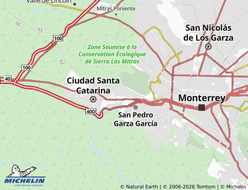 MICHELIN Fama V map - ViaMichelin
