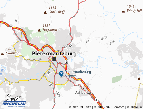 MICHELIN Willowton Proper map - ViaMichelin
