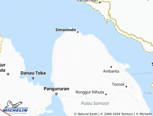 Mappa MICHELIN Parbaba Dolok - ViaMichelin
