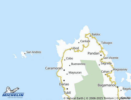 MICHELIN Oga map - ViaMichelin