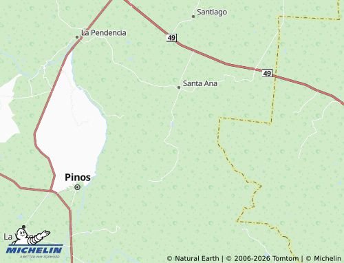 Mapa MICHELIN San Carlos - ViaMichelin