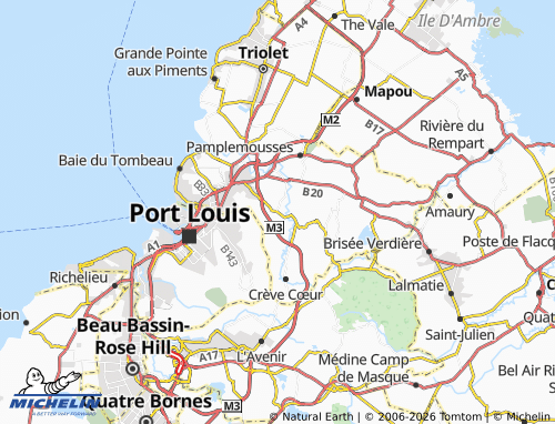 Mapa MICHELIN Notre-Dame - ViaMichelin