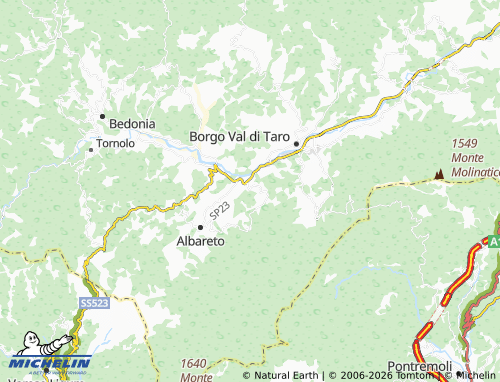 MICHELIN Gotra map - ViaMichelin