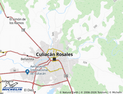 Mapa MICHELIN Rosario Uzarraga - ViaMichelin