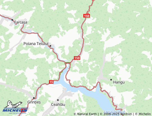 MICHELIN Poiana Largului map - ViaMichelin
