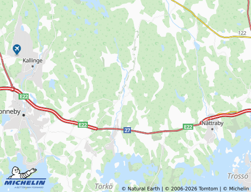 Mapa MICHELIN Johannishus - ViaMichelin