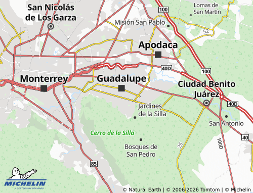MICHELIN Rincón de Santa María map - ViaMichelin