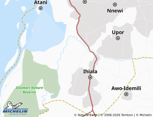 MICHELIN Ogbakuba map - ViaMichelin