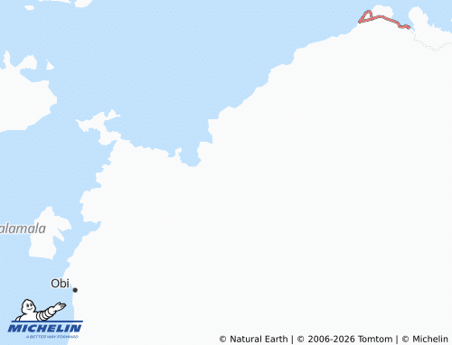 Mappa MICHELIN Baru - ViaMichelin
