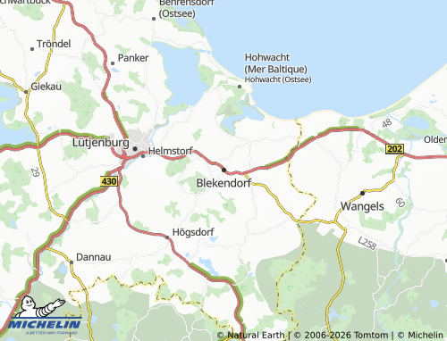 Mappa MICHELIN Blekendorf - ViaMichelin