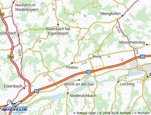 Mappa MICHELIN Unholzing - ViaMichelin