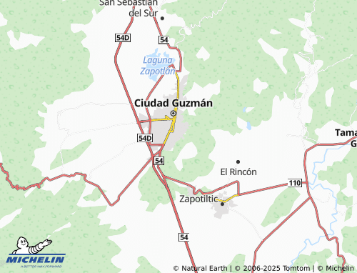 MICHELIN El Pastor de Abajo map - ViaMichelin