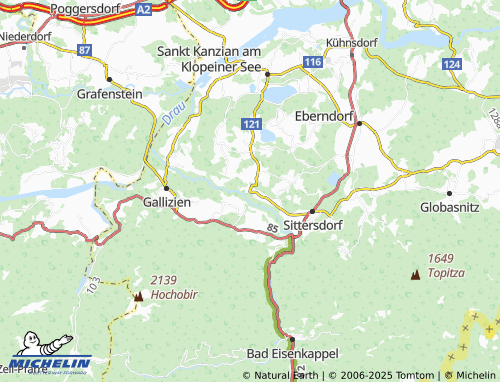 MICHELIN-Landkarte Müllnern - ViaMichelin