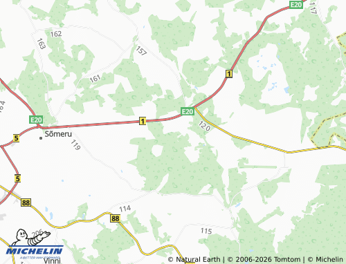 Carte MICHELIN Võhma - ViaMichelin