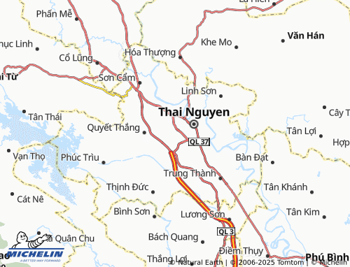 Mappa MICHELIN Đồng Quang - ViaMichelin