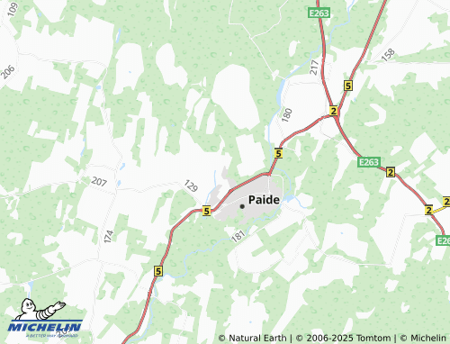 MICHELIN Prääma map - ViaMichelin