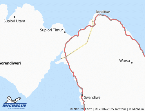 MICHELIN Orkdori map - ViaMichelin