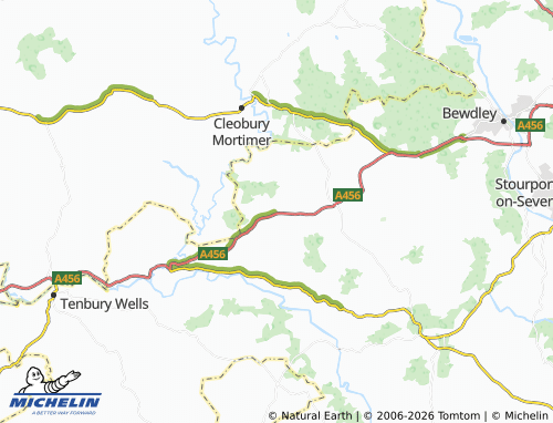 Carte MICHELIN Mamble - ViaMichelin