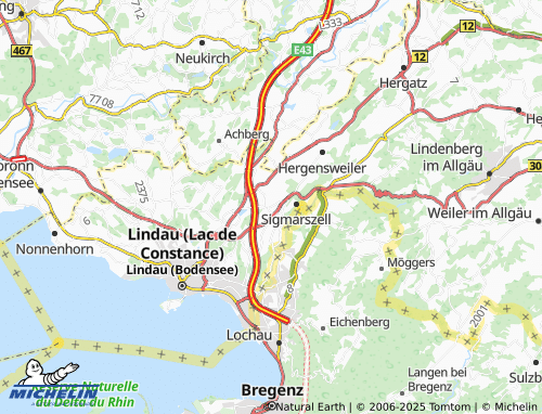 MICHELIN Schlachters map - ViaMichelin
