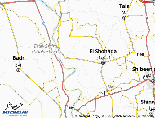 Mapa MICHELIN Abu Kulas - ViaMichelin