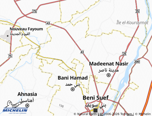 Mappa MICHELIN al-Burj - ViaMichelin