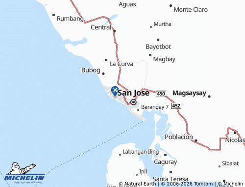 MICHELIN San Roque map - ViaMichelin