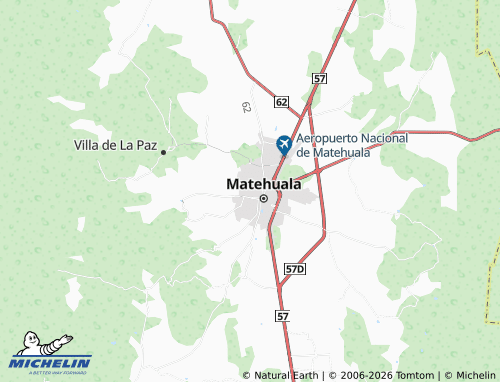 Mapa MICHELIN Las Cumbres - ViaMichelin