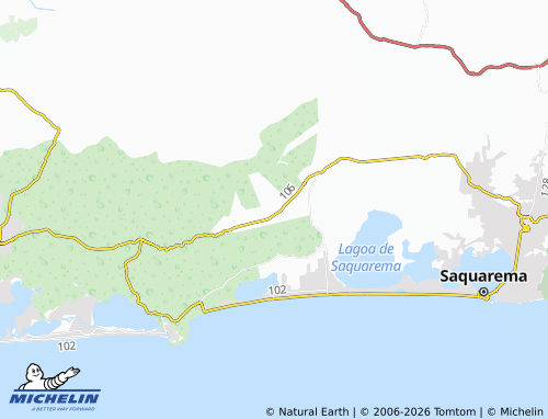 Mappa MICHELIN Serra de Mato Grosso - ViaMichelin