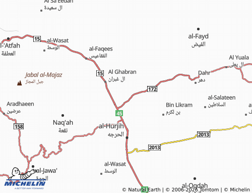 Carte MICHELIN al-Rabee' - ViaMichelin