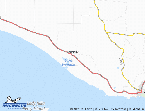 MICHELIN Yambuk map - ViaMichelin
