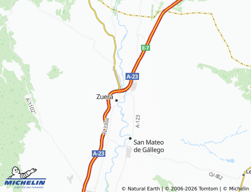 Mappa MICHELIN Las Galias - ViaMichelin